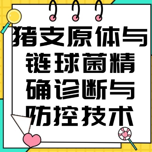 猪支原体与链球菌精确诊断与防控技术