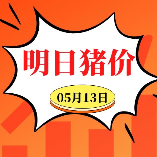 5.13明日猪价早知道,全国最新猪价信息