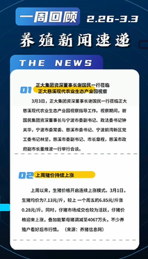 养殖新闻一周速递（2.26-3.3）